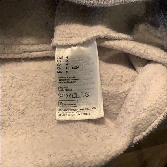 H&M Grey Hoodie - Picture 3 of 4